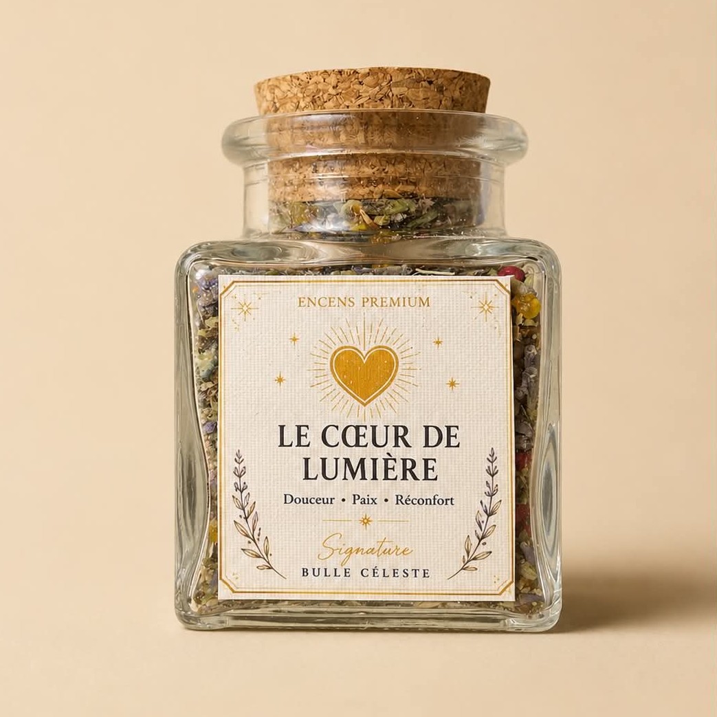 Collection Signature Bulle Céleste💛 Le Cœur de Lumière